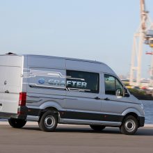 Lietuvą pasiekė pirmasis elektrinis furgonas „Volkswagen e-Crafter“