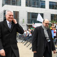 Briuselyje vėl protestuoja Lietuvos ūkininkai: nori didesnių išmokų