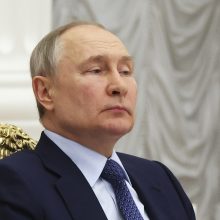 V. Putinas: Ukraina siekia įbauginti rusus