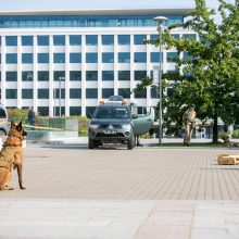 Karo muziejuje – moksleivių pažintis su tarnybiniais keturkojais