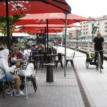 Lauko kavinėms Klaipėdos senamiestyje – žalia šviesa