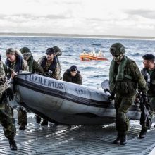 Dangėje – NATO karių pratybos