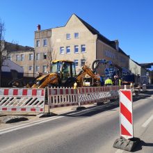 Vandentiekio avarijos vietoje – baigiamieji darbai