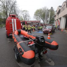 Klaipėdos ugniagesiai kviečia į atvirų durų dieną