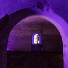 Bunkeryje – šviesos ir garso instaliacija