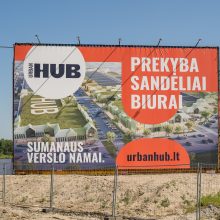 Verslo miestelio „Urban HUB“ statybų pradžią paskelbė įkurdinta bičių bendruomenė