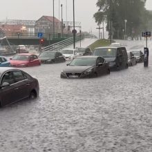 Dėl potvynių gatvėse – sprendimai