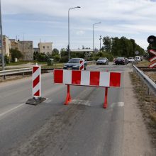 Dėl uždarytos pervažos ruošiamasi spūstims: vairuotojai įspėjami rinktis kitus maršrutus