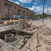 Kauniečiai stebisi: kodėl išrausta neseniai sutvarkyta gatvė?