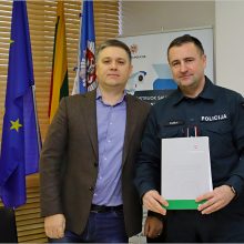 Prie policijos projekto prisijungė daugiau nei 10 didelių įmonių