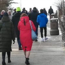 Palanga svetingai sutiko atvykėlius: kurorte vėl pilna žmonių