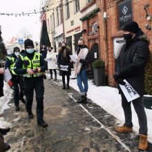 Kauno barai ir kavinės prisijungė prie protesto akcijos