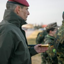 Į Lietuvą atvyko Vokietijos kariai, sustiprinsiantys NATO batalioną