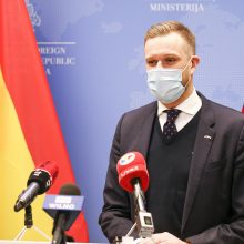 G. Landsbergis: imuniteto pasas pradės veikti, kai vakcina bus prieinama visiems žmonėms