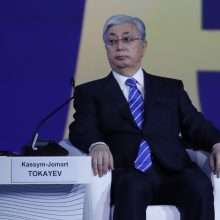 Žiniasklaida: Kazachstano prezidentas atsisakė priimti Rusijos ordiną