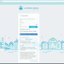 „Klaipėdos vanduo“ klientus kviečia pasinaudoti naujomis elektroninių paslaugų galimybėmis