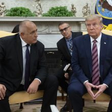 D. Trumpas ir Bulgarijos lyderis aptarė energetikos ir NATO klausimus