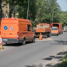 Naujoji Vilnia atsinaujina – rekonstruojama gatvė ir rajono apšvietimas