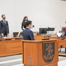 Vilniaus savivaldybėje prisiekė devyni nauji Tarybos nariai 