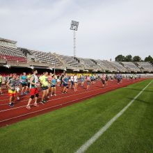 Kauno Ąžuolyno bėgime pirmą kartą startavo ir neįgalieji