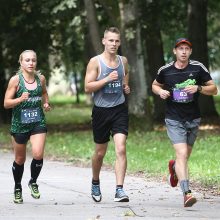 Kauno Ąžuolyno bėgime pirmą kartą startavo ir neįgalieji