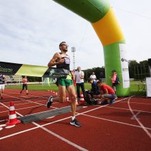 Kauno Ąžuolyno bėgime pirmą kartą startavo ir neįgalieji