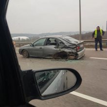 Per avariją ant Č. Radzinausko tilto sužaloti du vyrai