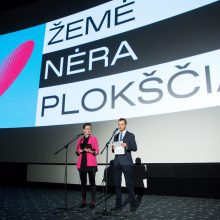 Festivalio „Nepatogus kinas“ atidaryme – palaikymo akcija Ukrainos režisieriui