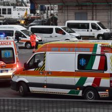 Italijoje iš kruizinio laivo išlaipinti apie 45 koronavirusu užsikrėtę keleiviai