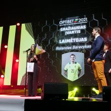 Apdovanoti 2021-ųjų Lietuvos futbolo geriausieji