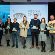 „Media4Change“ apdovanojimuose – dėmesys visas visuomenės grupes girdinčiai žiniasklaidai