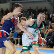 Antrojoje pusėje pabėgęs „Žalgiris“ Prienuose laimėjo triuškinančiai