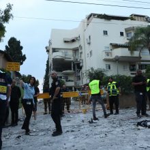 Izraelio centrinėje dalyje nuo raketos, paleistos iš Gazos, žuvo žmogus 