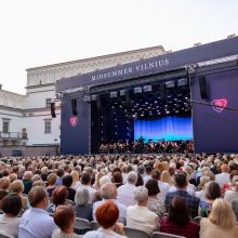 Festivalio „Midsummer Vilnius“ atidarymo koncerte triumfavo operos superžvaigždė V. Urmana