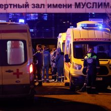Išpuolis Maskvoje: žuvo mažiausiai 40 žmonių, daugiau kaip 100 sužeisti 