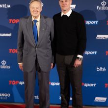 Kaune surengta 2023-ųjų TOPsport Lietuvos futbolo apdovanojimų šventinė ceremonija