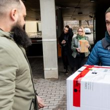 Muziejų paramos akcijoje nupirktos restauravimo priemonės išvežamos į Ukrainą 