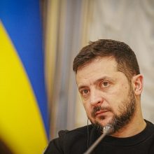 V. Zelenskis pakeitė Ukrainos ginkluotųjų pajėgų Paramos pajėgų vadą