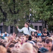 Rugsėjo 1-ąją Kauno universitetai šventė kartu: mieste – nemokamas koncertas ir šviesų šou