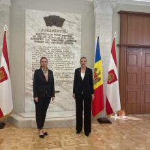 Lietuvos ir Moldovos vidaus reikalų ministrės pasirašė du tarpvalstybinius susitarimus