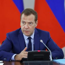 D. Medvedevas: Rusija 2023 metais į kariuomenę priėmė per 230 tūkst. karių