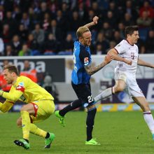 Staigmena: „Hoffenheim“ nutraukė įspūdingą „Bayern“ seriją