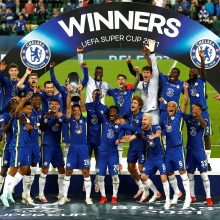 Dar vienas trofėjus: po baudinių dramos UEFA supertaurė – „Chelsea“ rankose