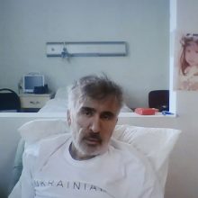 Įkalintas buvęs Sakartvelo lyderis sako, kad protestuotojai pasipriešino Rusijos įtakai