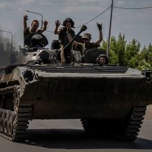 Analitikai: Ukrainos puolimas, regis, prasideda