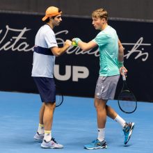 „Vitas Gerulaitis Cup“: E. Butvilas pateko į dvejetų pusfinalį, R. Berankis pralaimėjo