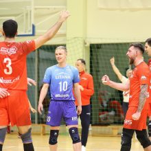 Įtemptą finalą laimėję „Amber Volley“ tinklininkai susigrąžino LTF taurę