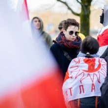 Baltarusijos opozicija Vilniuje minėjo Laisvės dieną 