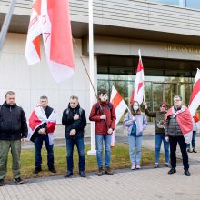 Baltarusijos opozicija Vilniuje minėjo Laisvės dieną 