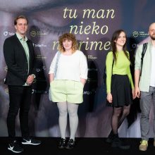 Vilniuje įvyko M. Kavtaradzės filmo „Tu man nieko neprimeni“ nacionalinė premjera